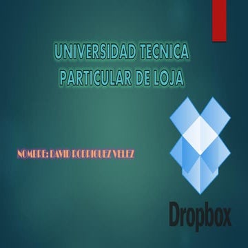 DropBox diapositivas