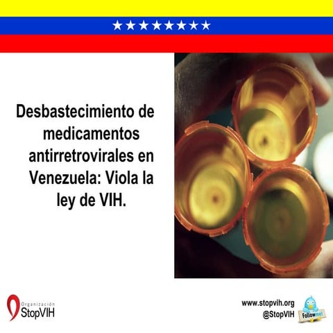 Gobierno viola la ley de VIH en Venezuela