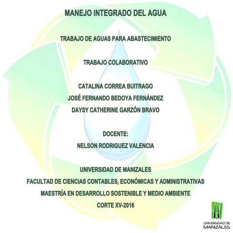 Presentacion  agua wiki 6