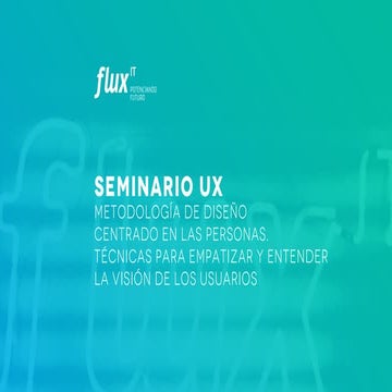 Seminario UX UNLP