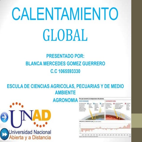 Calentamiento global | PPTX
