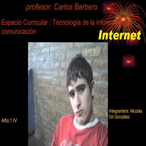 presentacion de internet
