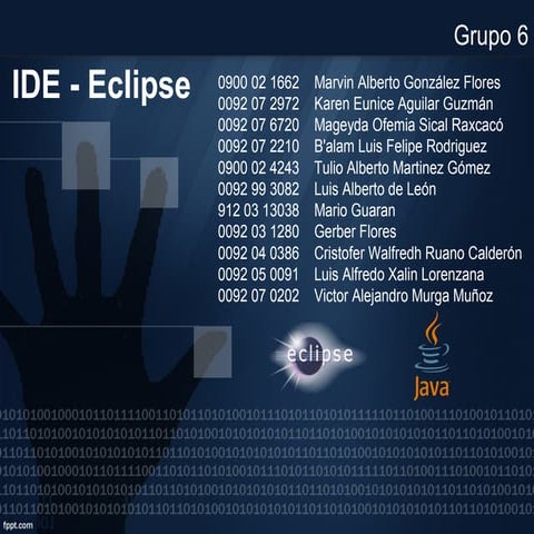 Presentacion   eclipse - grupo 6