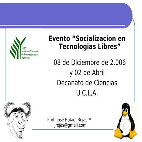 Presentacion  Fundamentos  S L  I N I A