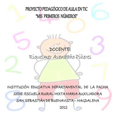 PRESENTACIÓN - MIS PRIMEROS NUMEROS