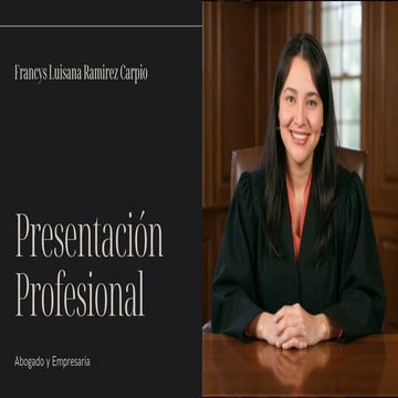 Francys Luisana Ramírez Carpio Abogado Grupo Legal Internacional