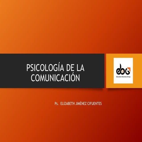 Psicologia De La Comunicacion Alejandro Lopez Pdf