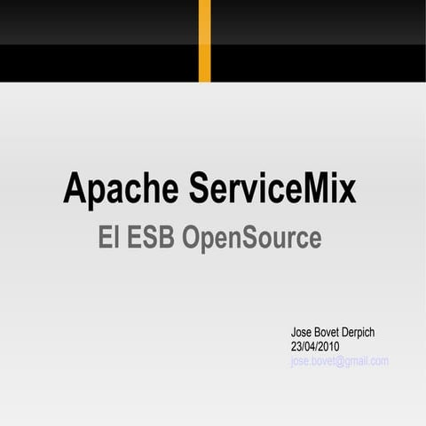 Apache Servicemix
