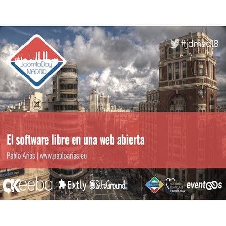  Software libre en una web abierta 