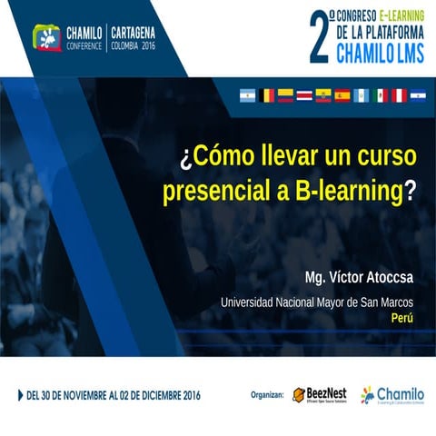 Day 3: ¿Cómo llevar un curso presencial a B-learning?