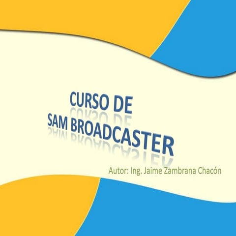Aprendiendo Pal Script de Sam Broadcaster CLASE#01 | PPSX