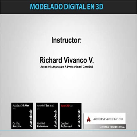 Clase 01 - Modelado digital