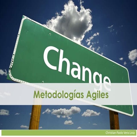 Metodologías Agiles