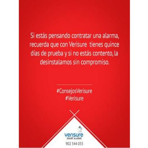 Consejos alarmas Verisure 