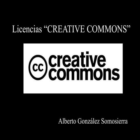 Licencias Creative Commons