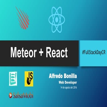 Meteor + React