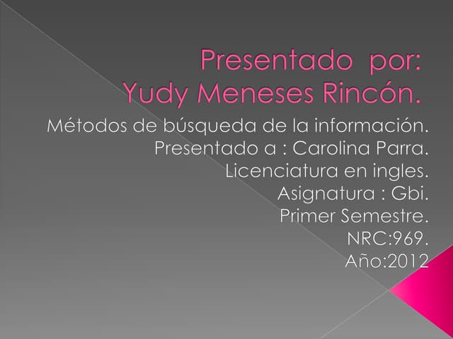 Presentacion 1 gbi.....