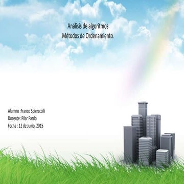 Metodo de ordenamiento