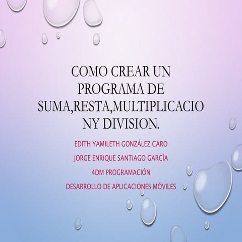 Calculadora con operaciones básicas en java | PDF