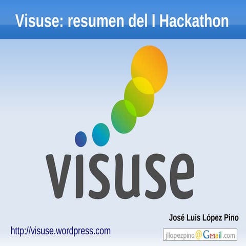 Visuse: resumen del I Hackathon