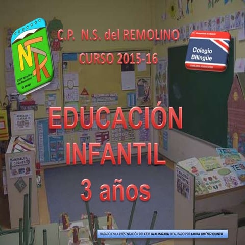 Presentacion 3 años 2015 16 ok