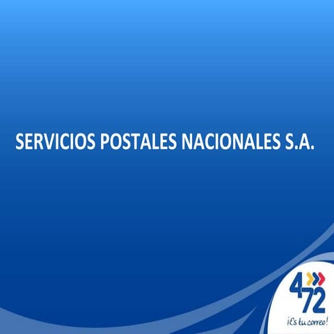 Quienes Somos 4-72 | PPT