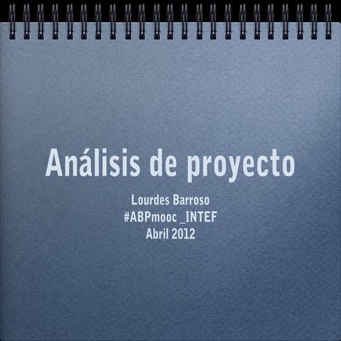  Análisis proyecto - ABPmooc_intef
