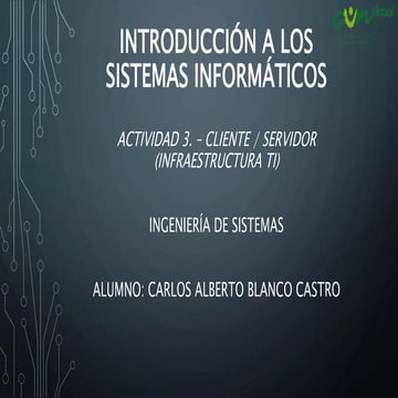 Presentacion actividad cliente - servidor | PPTX