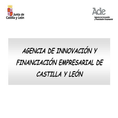 Presentación de la ponencia de ADE