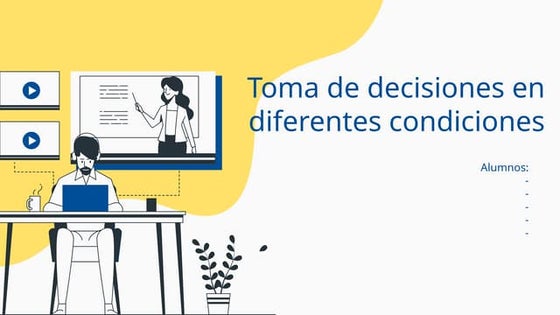Clasificación de la toma de decisiones | PDF