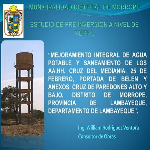 PRESENTACION AGUA Y ALCANTARILLADO CRUZ MORROPE.pptx
