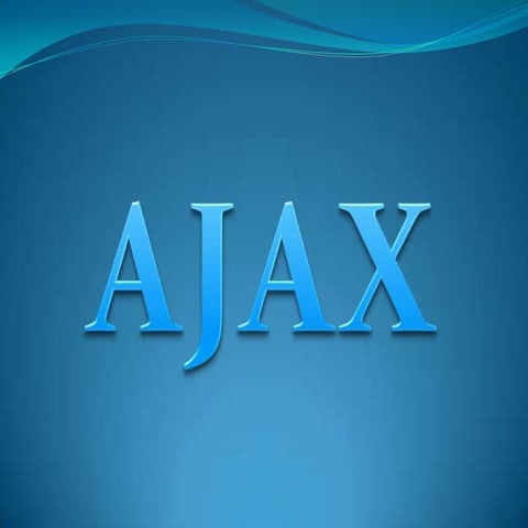 Herramientas web 2.0 - AJAX