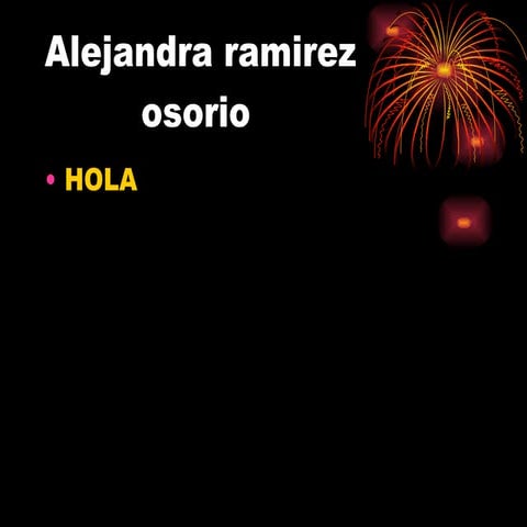 Presentacion Alejandra