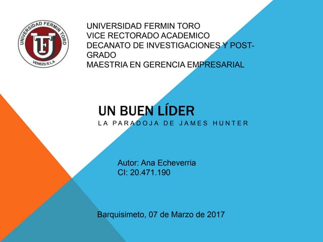 Un buen Líder