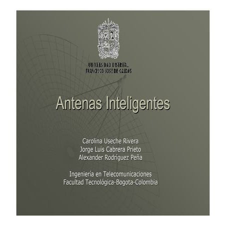 Presentacion antenas inteligentes