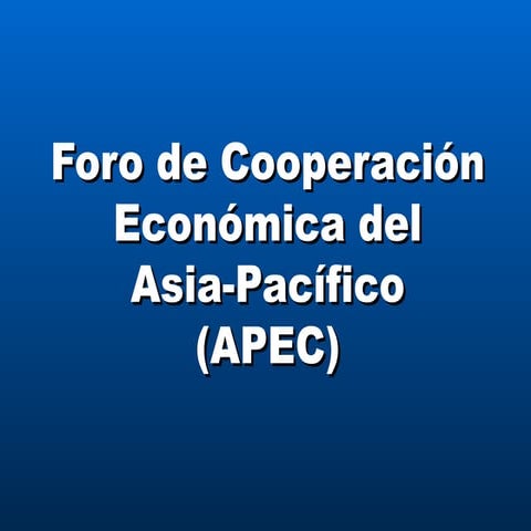 APEC | PPT
