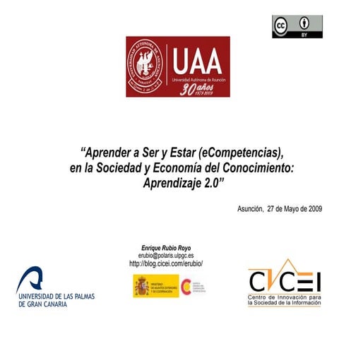 Aprender a Ser (Know To BE) en la RED