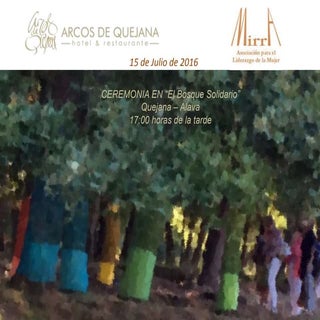 Presentación Arcos de Quejana 2016 