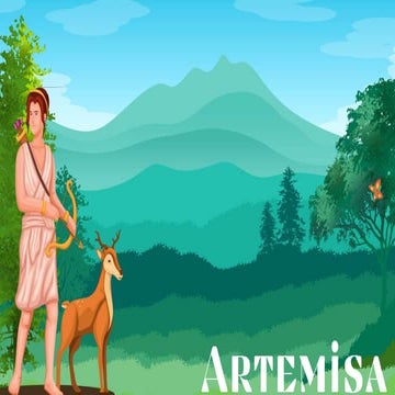 PresentacionArtemisa, diosa del olimpo con Zeus