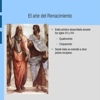 Presentacion sobre el Arte del Rena...