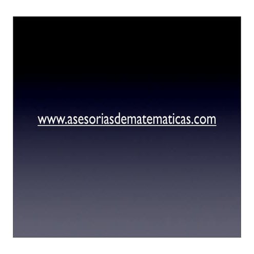 Presentación Asesorias de matematicas . com