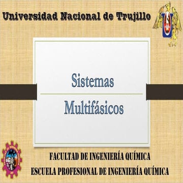 Sistemas multifasicos 
