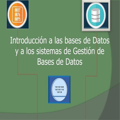 Presentacion bases de datos