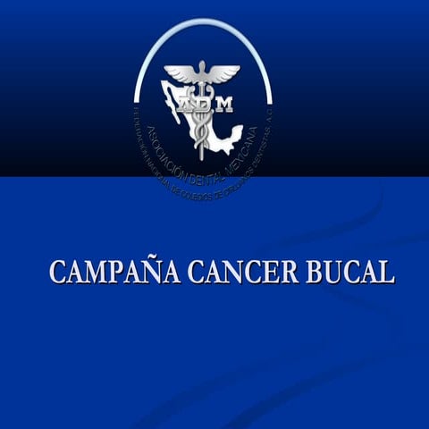 Presentacion cancer bucal distrito federal