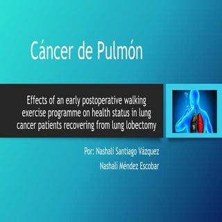 Presentacion de Cancer de Pulmon