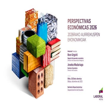Perspectivas económicas para Euskadi 2026 | PDF