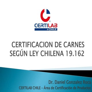 Proceso de certificación de carne e...