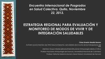 DSS. Nov 22 2013. César Abadia