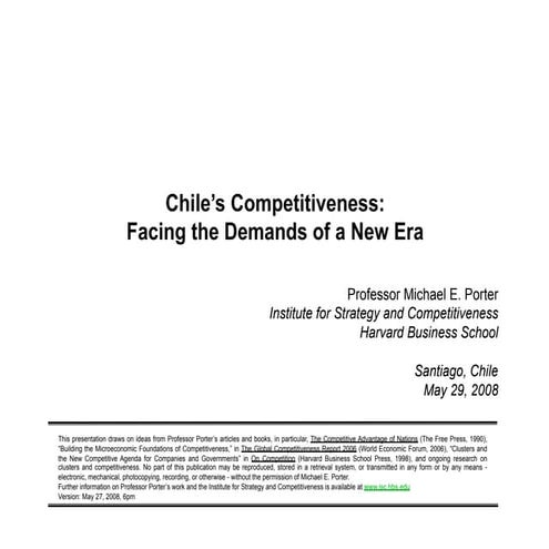 Presentacion Chiles Competitiveness