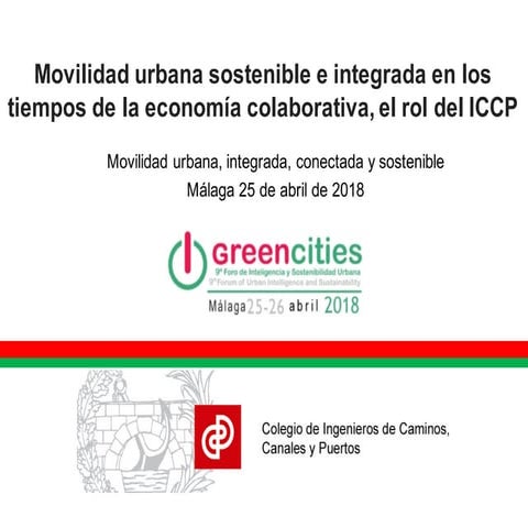 Presentacion CICCP Greencities 2018